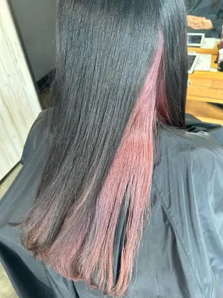 ロング 伊藤 柊のヘアスタイル