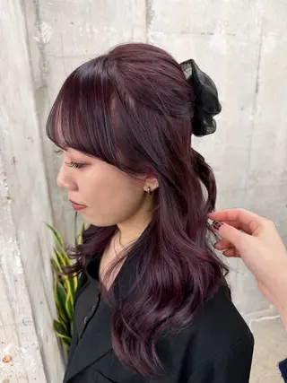 カラー 小林 千夏のヘアスタイル