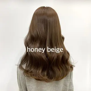 ロング 暖色カラー推し/ トヤエリコのヘアスタイル