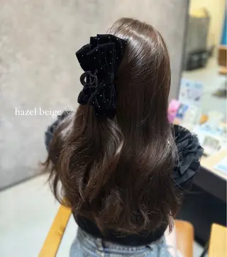 ロング 川口 永遠のヘアスタイル