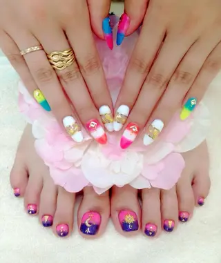 ネイル 🩵池袋heart nail🩵のネイルデザイン