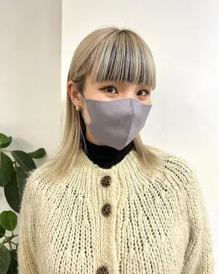 セミロング カラー fit /HONOKAのヘアスタイル