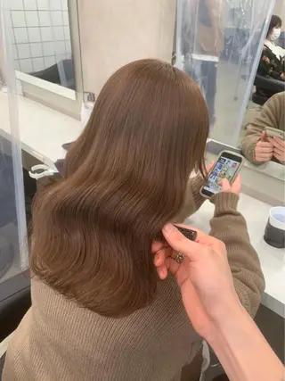 ロング 💖札幌カラー 指名No.1💖玲奈のヘアスタイル