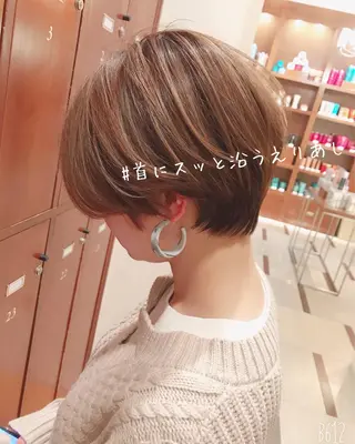 ショート 田村 奨吾のヘアスタイル