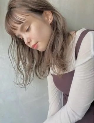 セミロング パーマ 🐰メンズカット 募集中/ゆな🐰のヘアスタイル