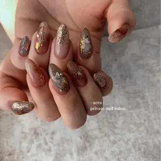 ネイル AERA nail shino🐱⸝꙳のネイルデザイン