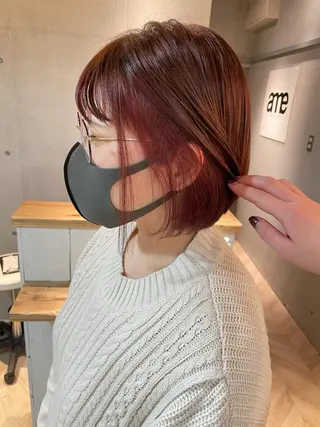 ショート カラー しのはら まどかのヘアスタイル