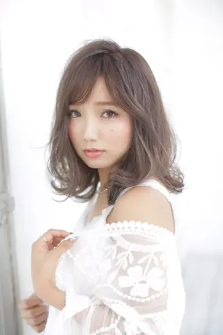 ミディアム カラー 鍋島 拓真のヘアスタイル