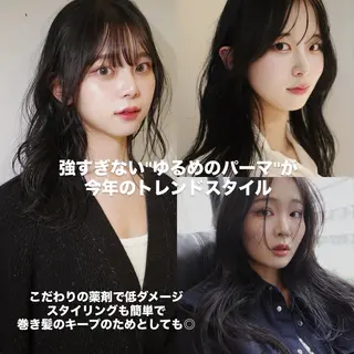 ロング 古賀 侑磨のヘアスタイル