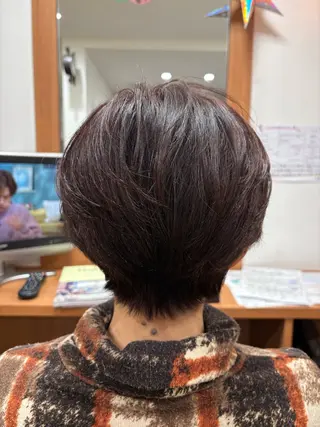 ショート 佐藤 葵のヘアスタイル