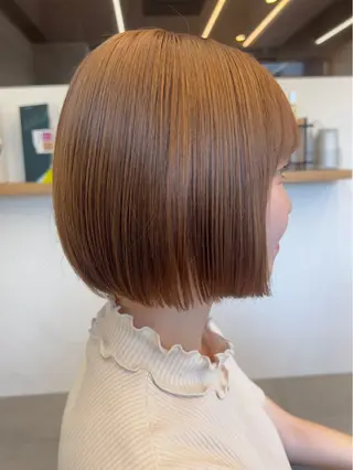 ショート カラー Ore🫧タナカマヤ /柔らかい質感カラーのヘアスタイル