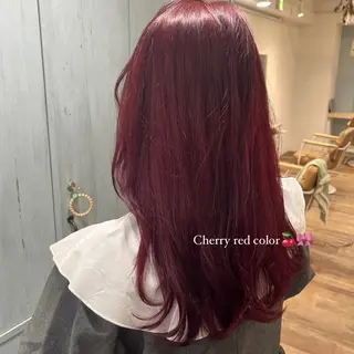 ロング カラー 顔周りカット/ 似合わせ/momo/のヘアスタイル