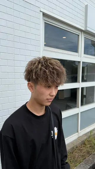 メンズ Joule大分 メンズ特化植木永遠のヘアスタイル