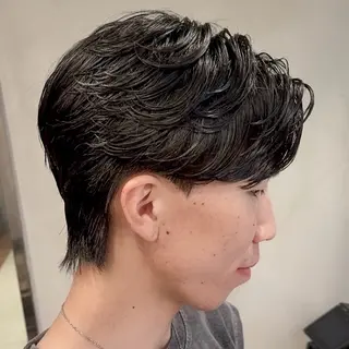 ショート パーマ メンズ yukiho❤️ GAUDI 池袋のヘアスタイル