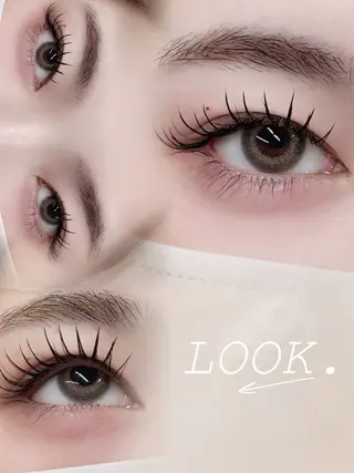 マツエク・マツパ LOOK.🎀🧸 SHIORIのマツエク・マツパデザイン