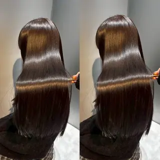 ロング カラー 新宿/髪質改善/ 縮毛矯正/suuのヘアスタイル