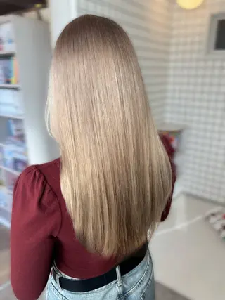 ロング カラー jammin.新塘 亮介のヘアスタイル