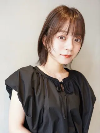 ミディアム カラー 似合わせレディース/ メンズ/あゆかのヘアスタイル