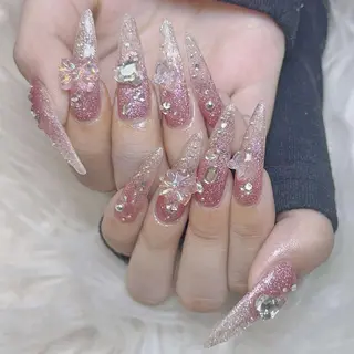 ネイル ANH ゴテゴテネイルのネイルデザイン