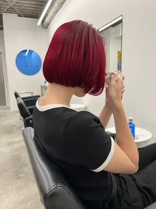 ショート カラー KEPKA ヤマグチ 天神 今泉のヘアスタイル