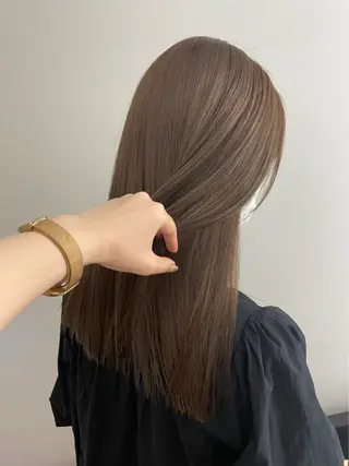 セミロング 山田 遥真のヘアスタイル