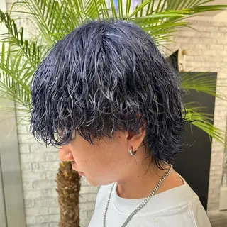 ショート カラー パーマ ヘアアレンジ メンズ キッズ ネイル マツエク・マツパ アイブロウ 歩くパワースポット 🦋KAHOのヘアスタイル