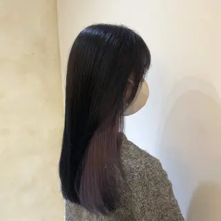 ロング カラー ツヤカラー🫧Sae ネイルモデル募集中のヘアスタイル