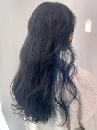 セミロング カラー Unami MIHA☘️*゜のヘアスタイル