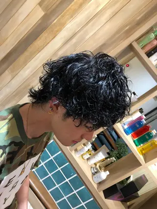 ショート EARTH志木/佐藤 氷河のヘアスタイル