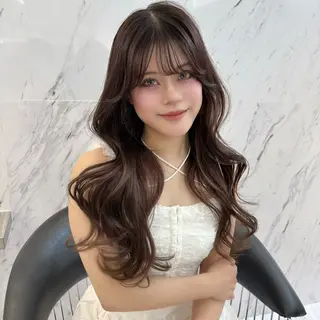 ロング カラー ParveMix 🪽鳥取彩花のヘアスタイル