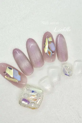 ロング カラー ネイル Nail salon Lieblleのネイルデザイン