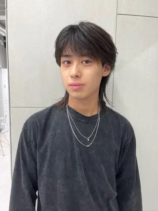 セミロング センターパート🪽 SEIYAのヘアスタイル