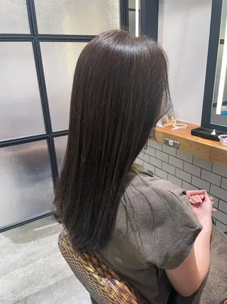 ロング 透明感カラー/ カット🎀あつこ🎀のヘアスタイル