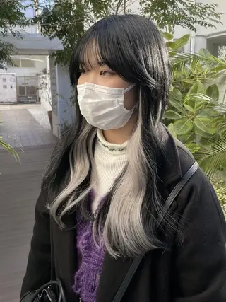 ロング 吉村 憂々のヘアスタイル