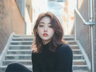 ミディアム 池袋/カラー特化🎨 ロング料金なし🩵のヘアスタイル