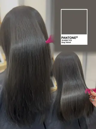 ミディアム カラー L.E.M 仙台のヘアスタイル