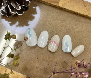 ネイル ⭐︎休業中の練習⭐︎ JNA認定講師髙橋のネイルデザイン