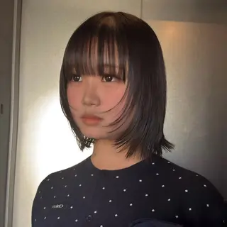 ショート 柔め透明感血色カラー 暖色/レイヤー/ゆいのヘアスタイル
