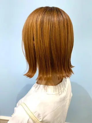 ミディアム カラー 柔らかカラー🫧🌱 ナナコのヘアスタイル