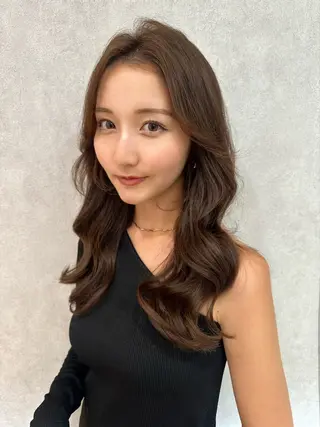 セミロング 銀座副店長/レイヤー /髪質改善/田島のヘアスタイル