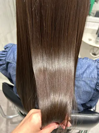 ロング カラー トキタ アオイのヘアスタイル