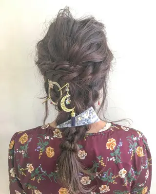ヘアアレンジ 柳澤 興輝のヘアスタイル