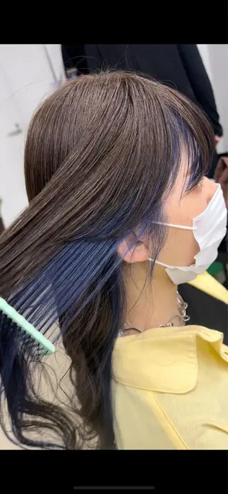 ロング カラー カラー指名NO.1 🌈Neneのヘアスタイル
