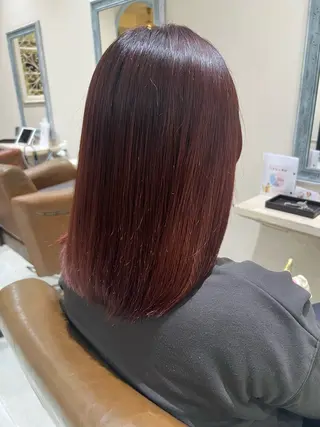 ミディアム 美髪矯正特化 花川大樹のヘアスタイル