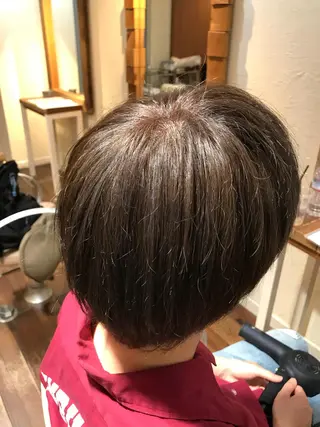 カラー 小杉輝/ショート /艶カラー✨のヘアスタイル