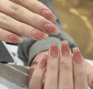 ネイル By moonネイル 🌷ワンホン/韓国風のネイルデザイン