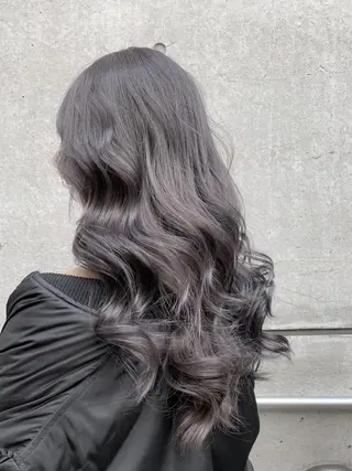 セミロング カラー 【透明感、艶髪】西村 有司のヘアスタイル