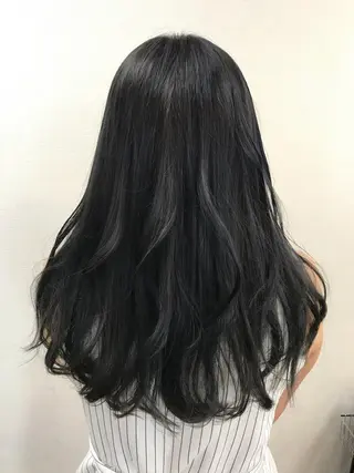 ロング カラー 吉森 満俊のヘアスタイル