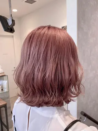 ミディアム カラー メンズブリーチカラー /NAOのヘアスタイル