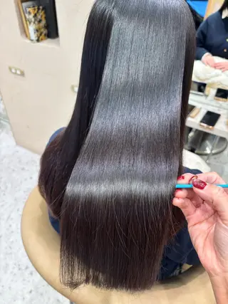 セミロング パーマ あかね☆ヘアアレンジ /ボブ/縮毛矯正のヘアスタイル